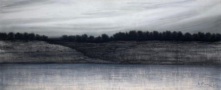 Lake Travis Noir by artist Guy Burchak